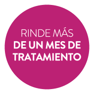 Rinde más de un mes de tratamiento